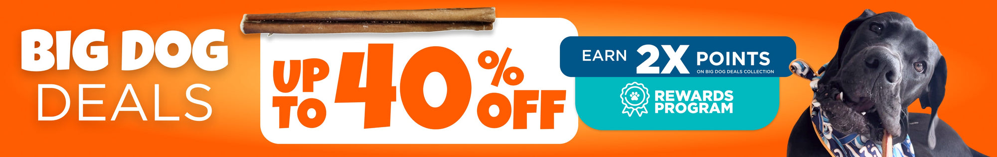 Best Bully Stick - Up to 40% Off Big Dog Deals Collection!