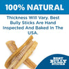 3-Inch Beef Trachea Dog Chews by Best Bully Sticks are hand inspected and baked in the USA.