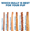 Which 6-Inch Standard USA-Baked Odor-Free Bully Stick from Best Bully Sticks is best for your pup?