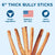 6-Inch Thick Bully Stick flavored dog harness by Best Bully Sticks.