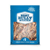 The blue &quot;Best Bully Sticks&quot; package contains 7 to 10-inch curly bully sticks, high-protein, single-ingredient twisted dog chew treats and a premium rawhide alternative. Proudly marked as the #1 online brand.