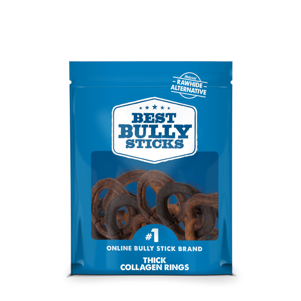 Thick Rings Dog Chews Beef Collagen Best Bully Sticks