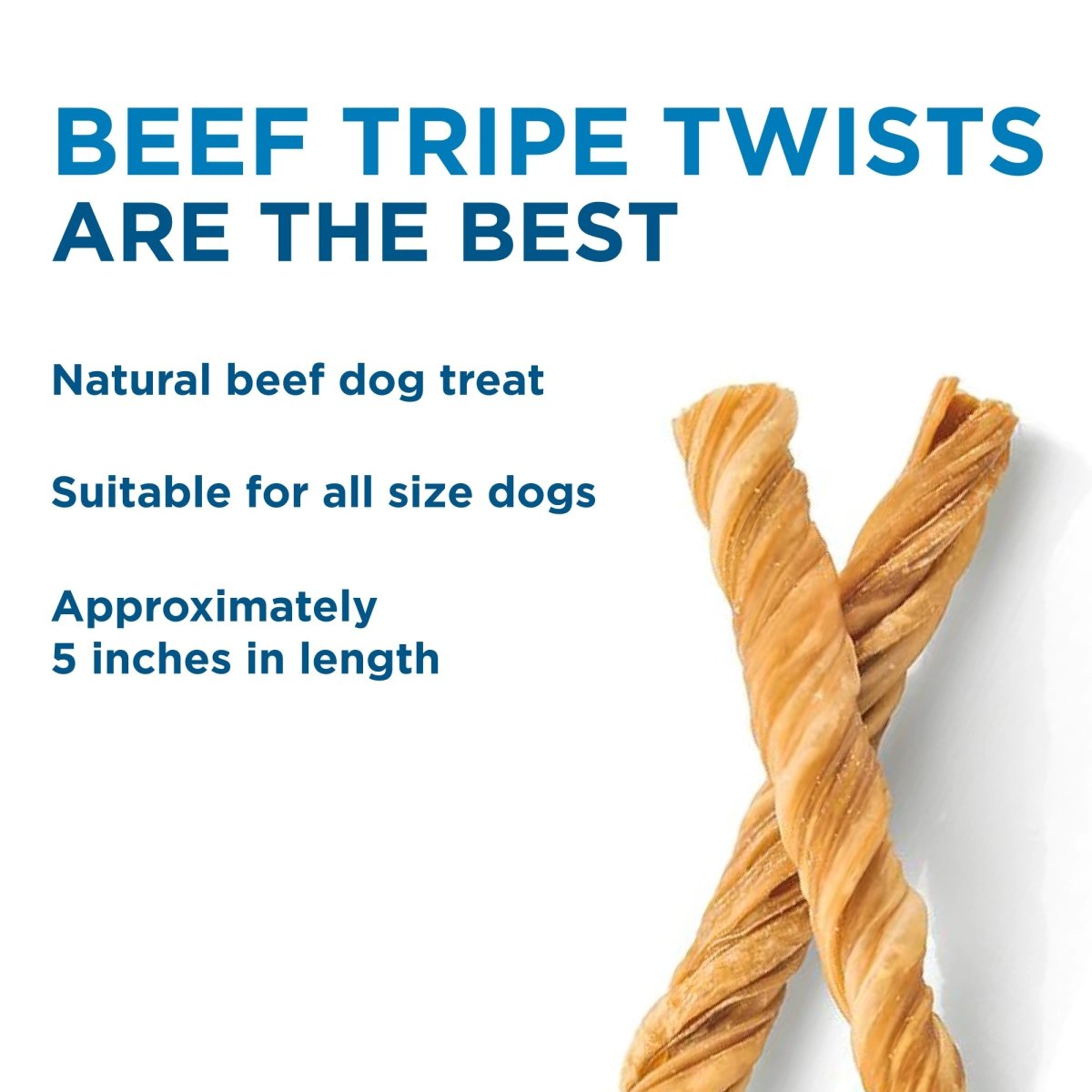 Beef Tripe Twists 10 Pack Best Bully Sticks