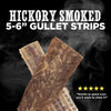 Best Bully Sticks Hickory Smoked Beef Gullet Strips 5-6 Inch 10 Pack