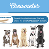 Chewemeter - the Best Bully Sticks Medium Whole Deer Antler (1 Count) - the best power chews for dogs.