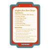 A recipe card for Best Bully Sticks&#39; White Bone 5-6&quot; 3pk stuffed pork tenderloin.